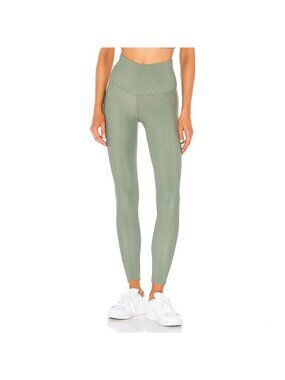Strut This Kendall Ribbed Leggings Small Athleisure Minimalist Clean Girl Gym